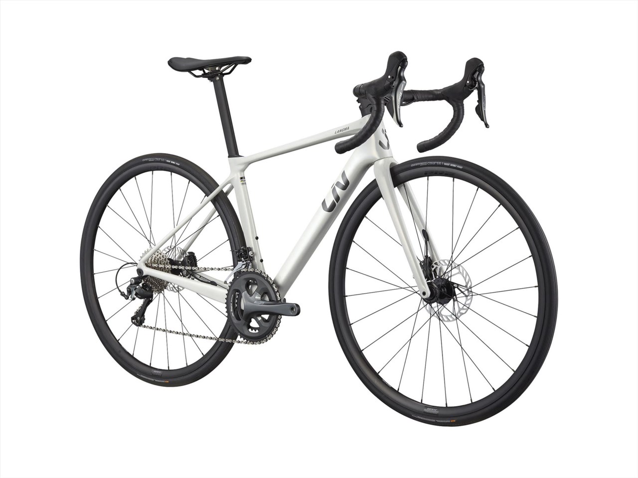 Liv 2025 Langma Advanced 3 女性公路車- 彩虹銀