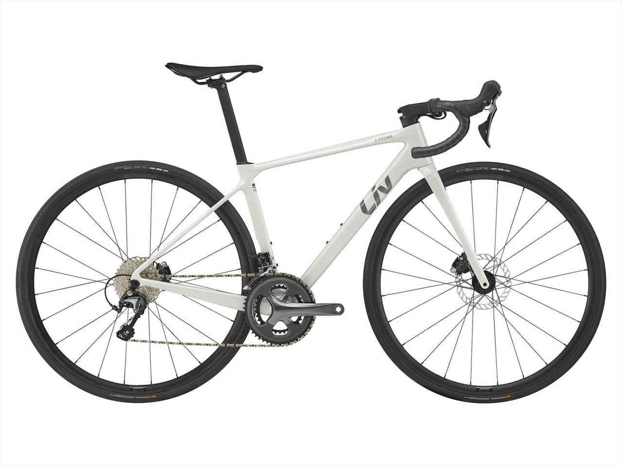 Liv 2025 Langma Advanced 3 女性公路車- 彩虹銀