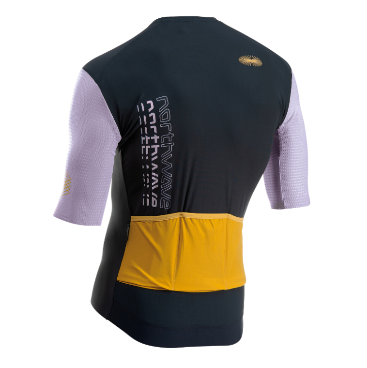 NW Northwave 2025 EXTREME Evo-巔峰 短袖車衣 Black-Lilac 競賽級 空力剪裁