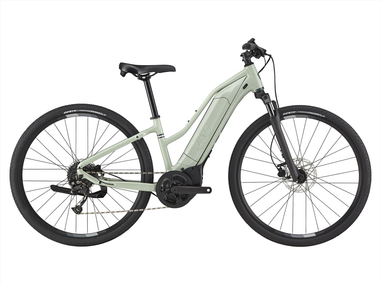 Liv 2025 Rove E+ 女性電動輔助自行車 - 月桂綠