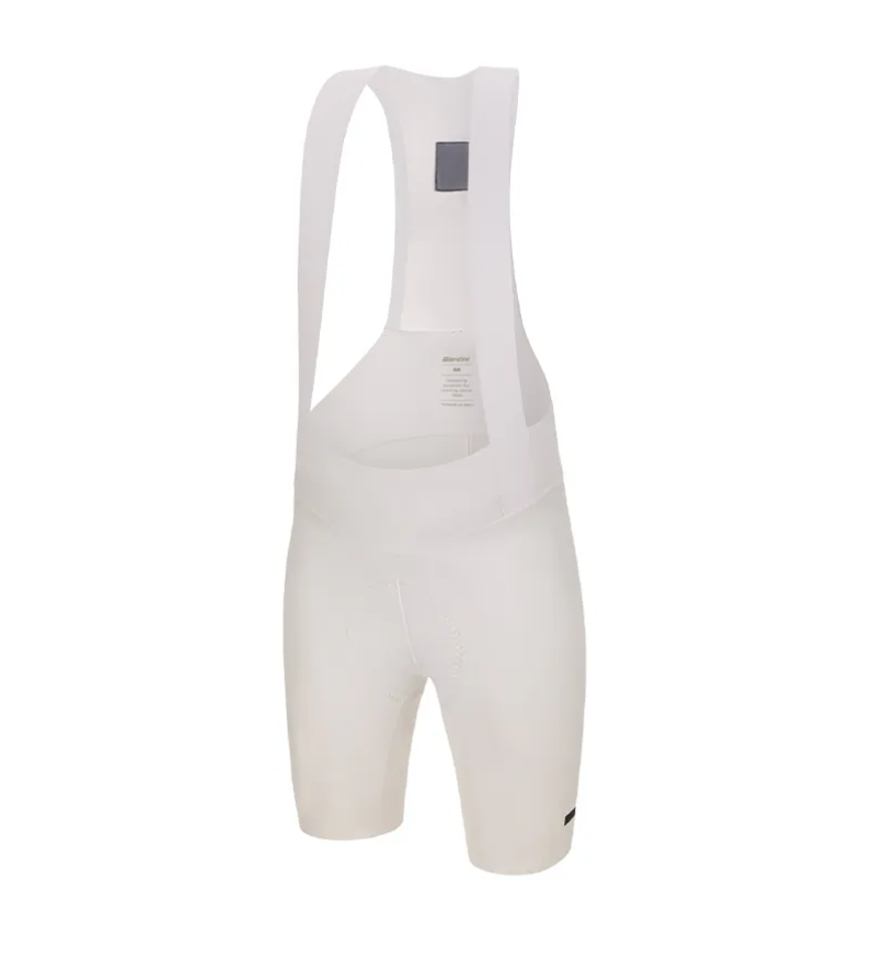 Santini 2025 PIRELLI 倍耐力運動俱樂部吊帶短褲 -白〔GIT墊〕