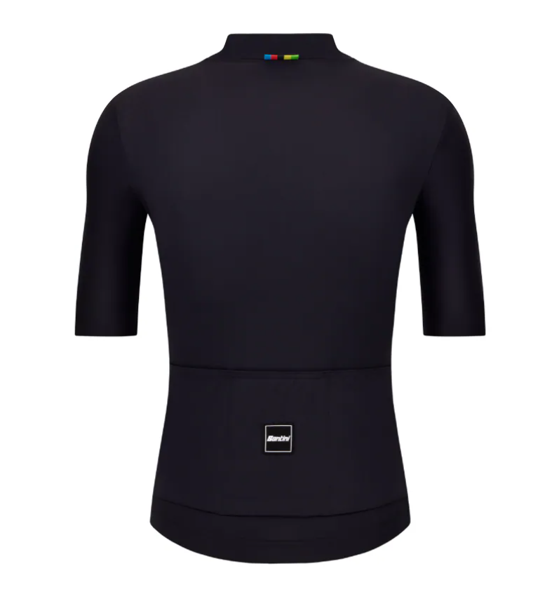 Santini 2025 UCI世界冠軍【世界】短袖車衣 競賽貼身 男女共版 -黑、白 兩色可選