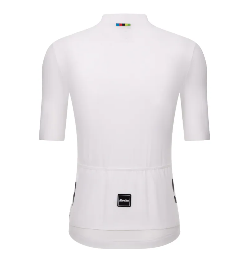 Santini 2025 UCI世界冠軍【世界】短袖車衣 競賽貼身 男女共版 -黑、白 兩色可選