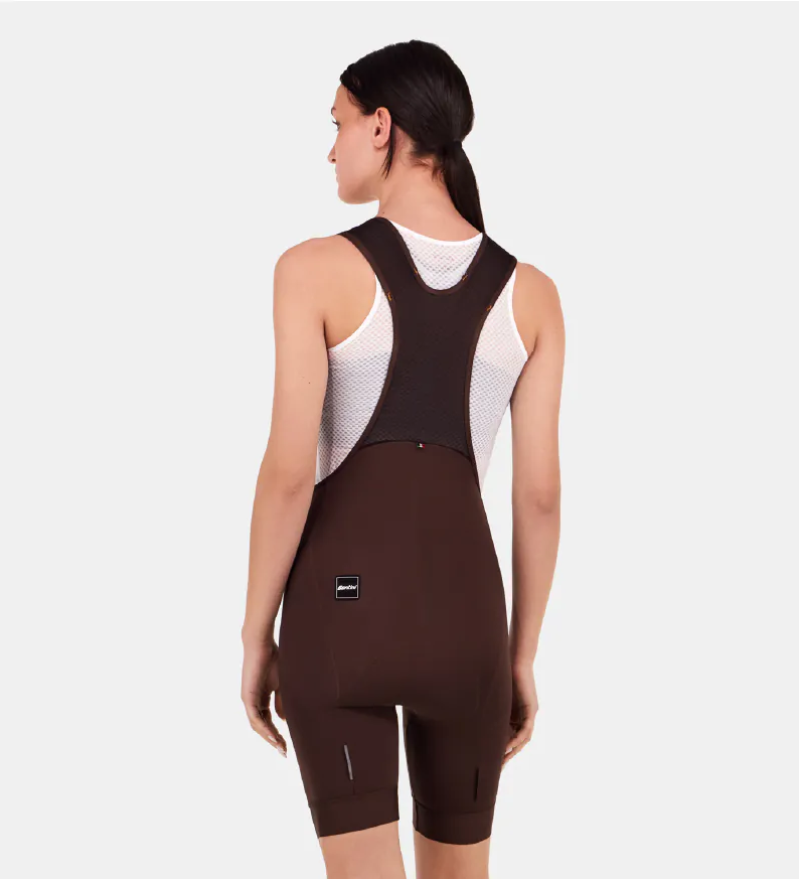 Santini 2025 RTR 女性吊帶短褲 〔GIL墊〕 開心果綠、巧克力、鐵鏽、藍 四色可選