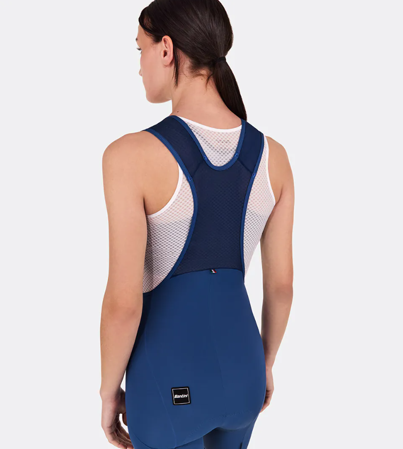 Santini 2025 RTR 女性吊帶短褲 〔GIL墊〕 開心果綠、巧克力、鐵鏽、藍 四色可選