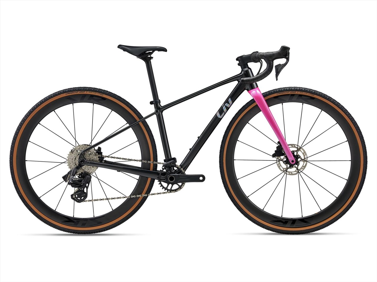 Liv 2026  Seek 1 青少年自行車 - Black Chrome 