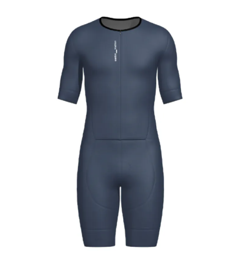 Santini  【葉子】男性連身三鐵衣〔IMG墊〕 灰、赭黃 兩色可選  輕量透氣/加大儲物/職業緊身/舒適