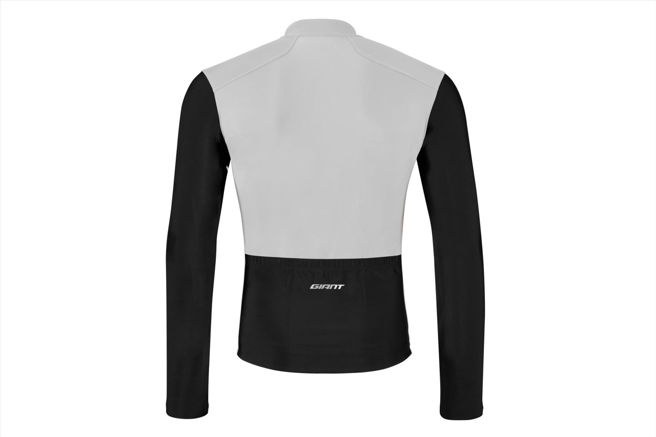 捷安特 GIANT Sporty 長袖刷毛保暖車衣 - 黑/白  2色可選