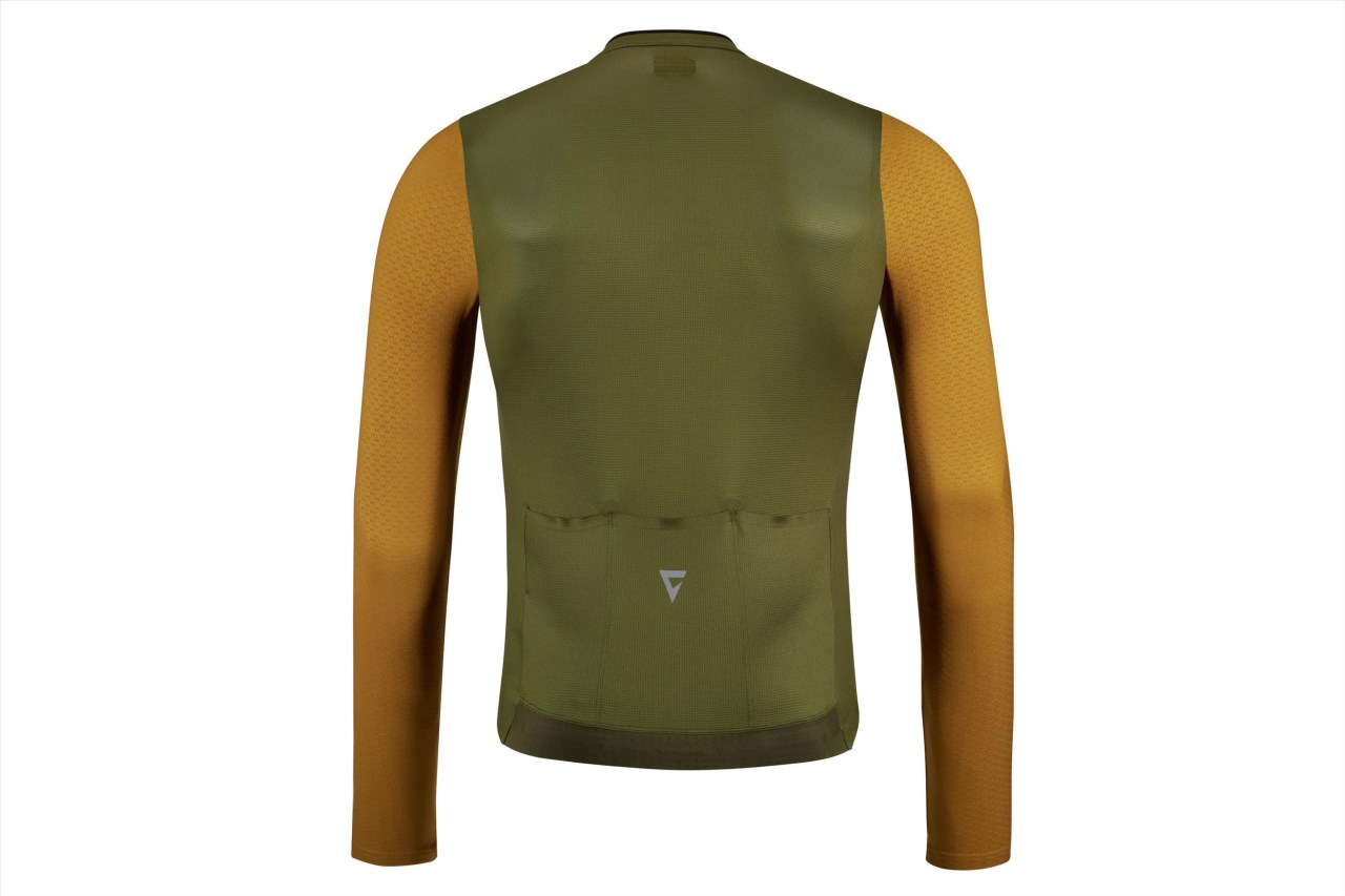 捷安特 GIANT Sporty 舒適型專業薄長袖車衣  - 橄欖綠/卡其袖、灰褐色/棕灰袖   2色可選