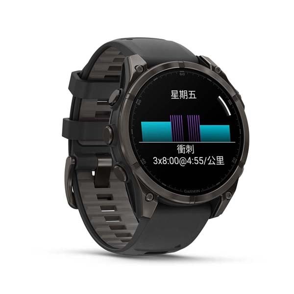 Garmin fēnix 8  AMOLED 全方位戶外進階GPS智慧腕錶 (47 mm)-石墨灰、火花橙  2色可選