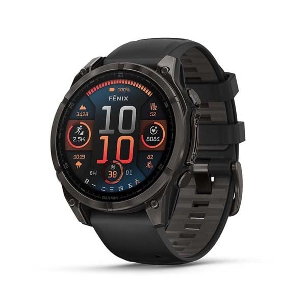 Garmin fēnix 8  AMOLED 全方位戶外進階GPS智慧腕錶 (47 mm)-石墨灰、火花橙  2色可選