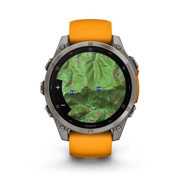 Garmin fēnix 8  AMOLED 全方位戶外進階GPS智慧腕錶 (47 mm)-石墨灰、火花橙  2色可選