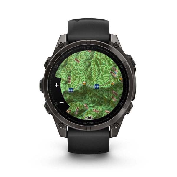 Garmin fēnix 8  AMOLED 全方位戶外進階GPS智慧腕錶 (47 mm)-石墨灰、火花橙  2色可選