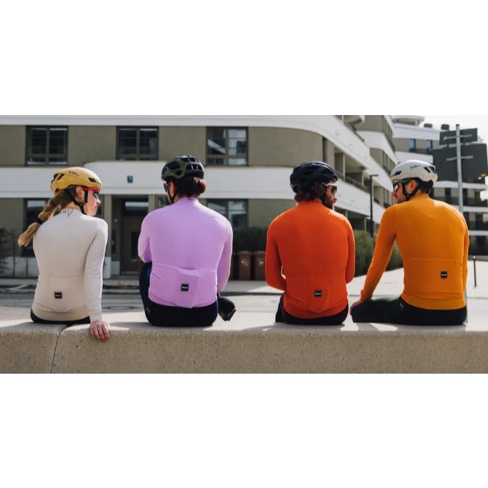 Santini 2025 RTR冬季長袖車衣 男女共版 競賽貼身 -紫丁香 易於儲物/柔軟刷毛