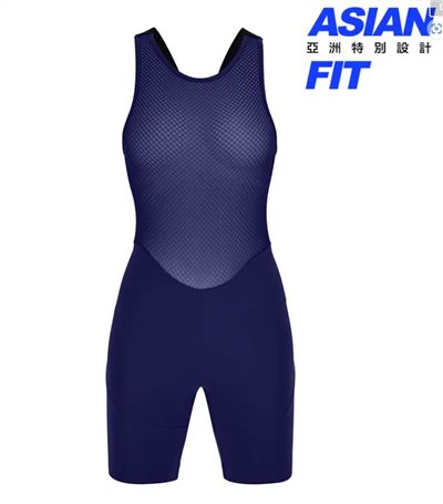 Santini DECO4【美飾四代】女性極短吊帶短褲 -海軍藍〔C3W〕(亞洲限定款) 