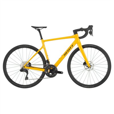 🔥全新公司貨🔥SCOTT 2025 ADDICT 40 全能型耐力碟煞公路車 -巴哈馬黃  歡迎預約下單享優惠