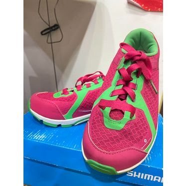 🔥全新公司貨🔥shimano SH-CW41  WOMEN女性 休閒登山車鞋 粉紅色 優惠
