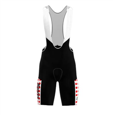 🔥全新公司貨🔥Santini 2024 環法登山王【圓點衫】吊帶短褲- 黑〔FB〕   極度舒適/防震保護/低風阻/透氣
