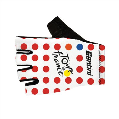 🔥全新公司貨🔥Santini  2024 環法登山王【圓點衫】手套 -圓點    輕量透氣/防震掌面