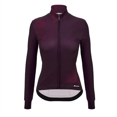 🔥全新公司貨🔥 Santini 2024【純色紮染】女性保暖長袖車衣 - 四色可選 透氣且保暖/舒適合身/