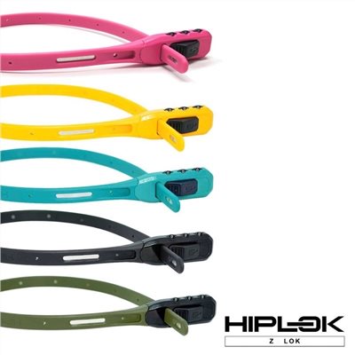 🔥全新公司貨🔥英國HIPLOK Z-LOK Combo密碼束帶鎖 自行車鎖 行李鎖 安全帽鎖 密碼鎖 5色可選