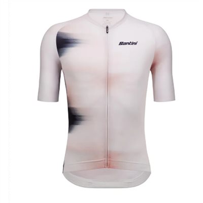 🔥全新公司貨🔥Santini  2024【幻影環保】男女共版短袖車衣 競賽貼身 -白，橘，海軍藍 2024春夏流行款