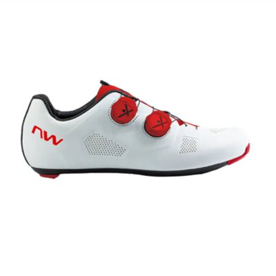 🔥全新公司貨🔥Northwave NW 2025 全新款 Revolution 公路鞋 (硬度:13)  - 白/紅