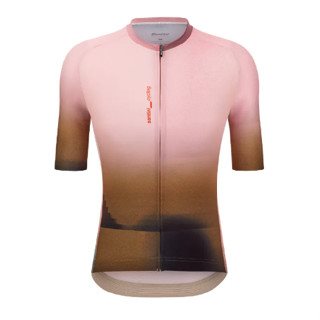 🔥全新公司貨🔥 Santini  2025 【光線】短袖車衣 男女共版 競賽貼身 - 米白  快速乾燥/高透氣/易於儲物