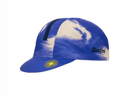 🔥全新公司貨🔥 Santini  2025【巴黎尼斯】自行車小帽 - 印花   舒適/實用/日常配戴/戴在安全帽下/保護