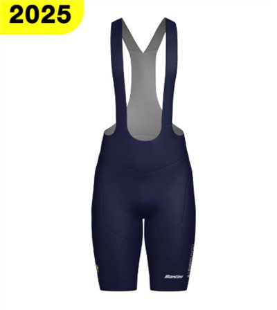 🔥全新公司貨🔥Santini 2025 環法終站【凱旋門衫】 吊帶短褲 - 海軍藍〔GIT〕  完美貼合/防震保護/舒適