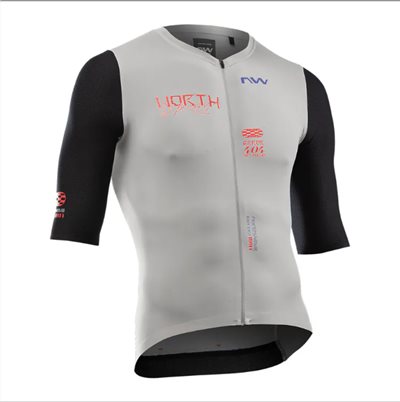 🔥全新公司貨🔥NW Northwave 2025 EXTREME Evo-巔峰 短袖車衣 L.Grey 競賽級 空力剪裁
