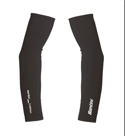 🔥全新公司貨🔥Santini  2025 【毒蛇】三鐵空力袖套 -白、黑  2色可選   防紫外線/降溫/輕量/排汗透氣