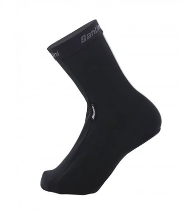 🔥全新公司貨🔥Santini VEGA【平原】抗水彈性鞋套-海軍藍、螢光橘、黑 三色可選 彈性/保暖/防水