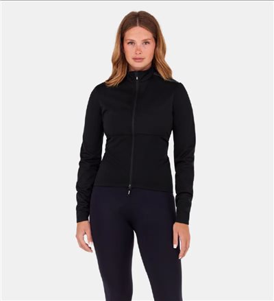 🔥全新公司貨🔥Santini 2026 WINDBLOC 防風抗水保暖女性冬季外套 競賽貼身 - 黑 排濕快乾/防風抗冷/體溫調節