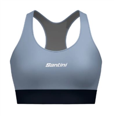 🔥全新公司貨🔥Santini 2025 【氛圍】女性運動胸罩- 天藍  親膚舒適/高支撐力/高透氣