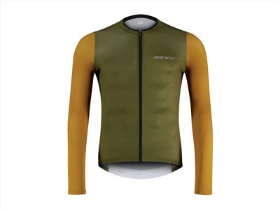 🔥全新公司貨🔥 捷安特 GIANT Sporty 舒適型專業薄長袖車衣  - 橄欖綠/卡其袖、灰褐色/棕灰袖   2色可選